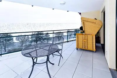 Ein Balkon oder eine Terrasse in der Unterkunft Höpckestraße, HS4