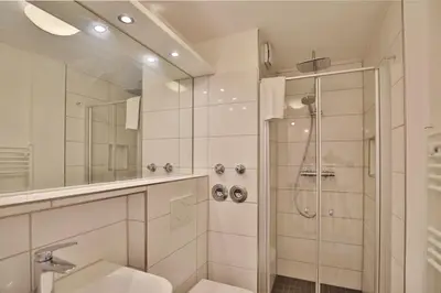 Ein Badezimmer in der Unterkunft Stranddüne, D20