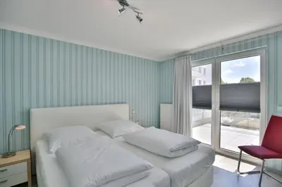Ein Bett oder Betten in einem Zimmer der Unterkunft Höpckestraße, HS11