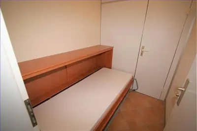 Ein Bett oder Betten in einem Zimmer der Unterkunft Stranddüne, D19
