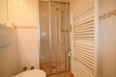 Ein Badezimmer in der Unterkunft Stranddüne, D19