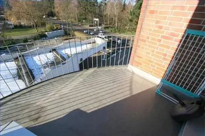 Ein Balkon oder eine Terrasse in der Unterkunft Hohe Worth, H306