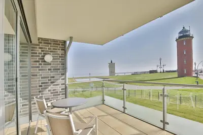 Ein Balkon oder eine Terrasse in der Unterkunft Alte Liebe, RA103