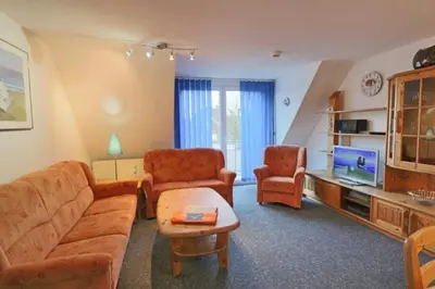 TV/Unterhaltungsangebot in der Unterkunft Stranddüne, D16