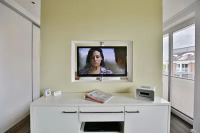 TV/Unterhaltungsangebot in der Unterkunft Duhner Strandhus, S304