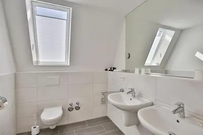 Ein Badezimmer in der Unterkunft Meine See, MS9