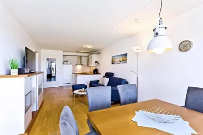Küche/Küchenzeile in der Unterkunft Strandpalais, SP405
