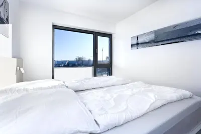 Ein Bett oder Betten in einem Zimmer der Unterkunft Alte Liebe, RA101