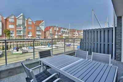 Ein Balkon oder eine Terrasse in der Unterkunft City Marina, CM20b