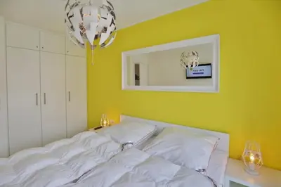 Ein Bett oder Betten in einem Zimmer der Unterkunft City Marina, CM20b