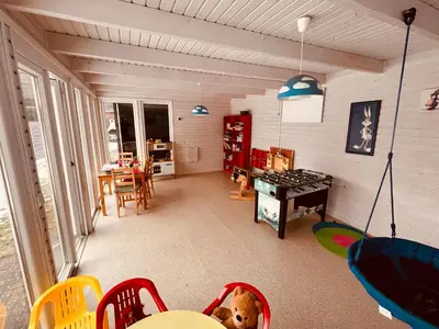 Ein Sitzbereich in der Unterkunft Haus Nige Wark - Ferienwohnungen