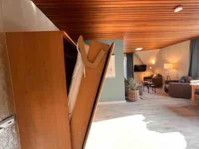Ein Sitzbereich in der Unterkunft Haus Nige Wark - Ferienwohnungen