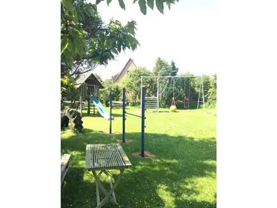 Ein Kinderspielbereich in der Unterkunft Holiday home with 4 bedrooms