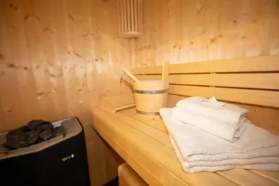Ein Bett oder Betten in einem Zimmer der Unterkunft Ferienwohnung 