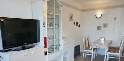 TV/Unterhaltungsangebot in der Unterkunft Ferienwohnung De Kiewitt 207