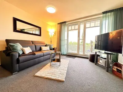 TV/Unterhaltungsangebot in der Unterkunft Ferienwohnung de Tietsnik