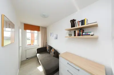 Die Bibliothek in der Ferienwohnung