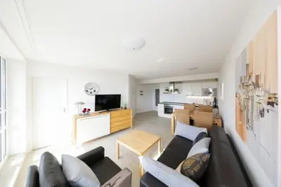 Küche/Küchenzeile in der Unterkunft Ferienwohnung De Üützepogg