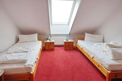 Ein Bett oder Betten in einem Zimmer der Unterkunft Ferienwohnung De Draggen