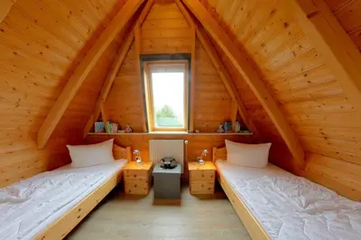 Ein Bett oder Betten in einem Zimmer der Unterkunft SV2 Medemsand 20