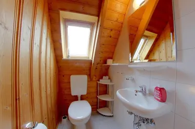 Ein Badezimmer in der Unterkunft SV2 Medemsand 20