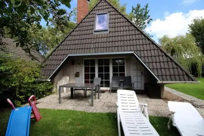 Ein Garten an der Unterkunft SV2 Vogelsand 5