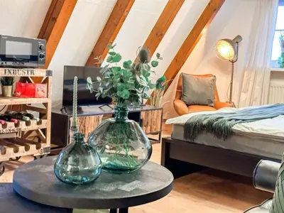 Ein Bett oder Betten in einem Zimmer der Unterkunft AD2-34 Achtern Diek
