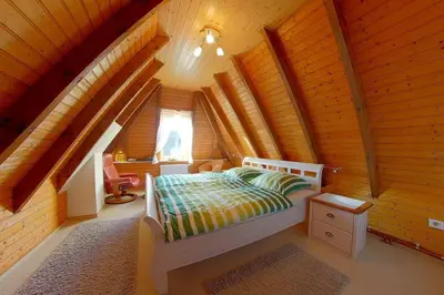 Ein Bett oder Betten in einem Zimmer der Unterkunft SV2 Robbenplate 23