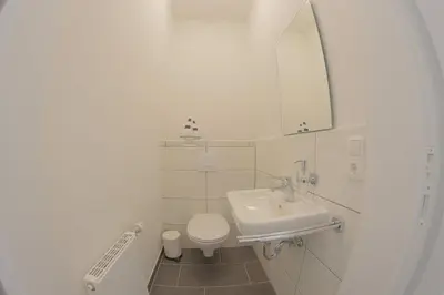 Ein Badezimmer in der Unterkunft KW4a Haus Leni