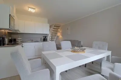 Küche/Küchenzeile in der Unterkunft KW4a Haus Leni