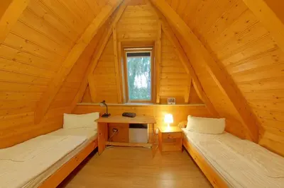 Ein Bett oder Betten in einem Zimmer der Unterkunft SV2 Eversand 6