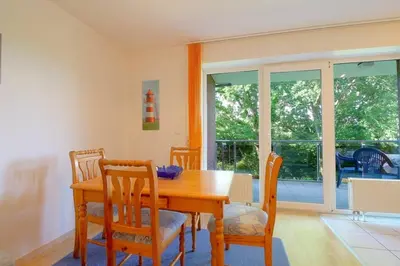 Ein Sitzbereich in der Unterkunft Lilli Marleen WE 26