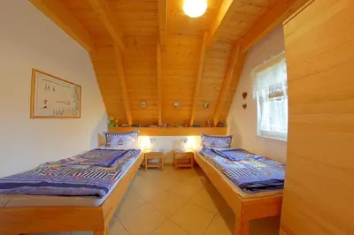 Ein Bett oder Betten in einem Zimmer der Unterkunft SV3 Hans Albers 19