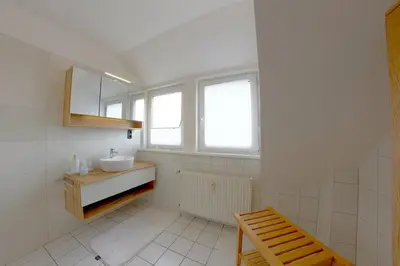 Grundriss der Unterkunft MU32a Dachgeschoss mit Gartenanteil