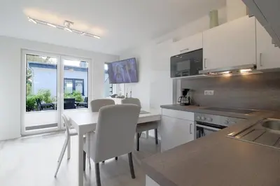 Küche/Küchenzeile in der Unterkunft KW4 Haus Anna