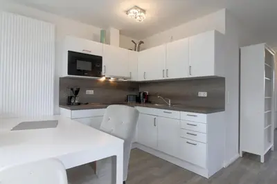 Küche/Küchenzeile in der Unterkunft KW4 Haus Anna