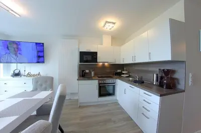 Küche/Küchenzeile in der Unterkunft KW4 Haus Anna