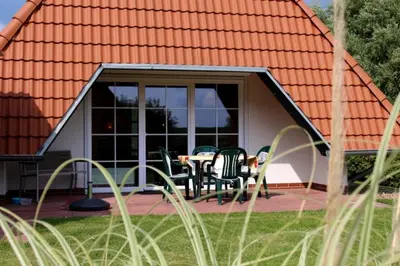 Ein Garten an der Unterkunft SV2 Hans Albers 1