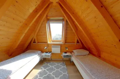 Ein Bett oder Betten in einem Zimmer der Unterkunft SV4 Lale Andersen 24 - Buhne 24