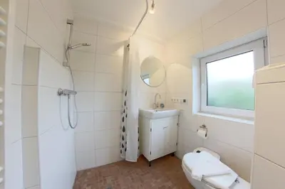Ein Badezimmer in der Unterkunft NS 6a Seestern Wremen
