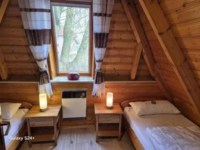 Ein Bett oder Betten in einem Zimmer der Unterkunft SV2 Eversand 5