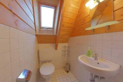 Ein Badezimmer in der Unterkunft SV3 Nordertill 9