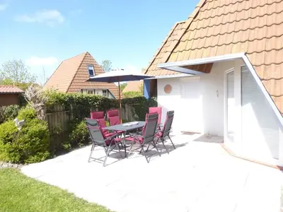 Ein Garten an der Unterkunft SV3 Nordertill 9