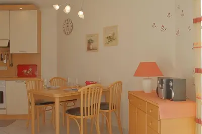 Küche/Küchenzeile in der Unterkunft LT35 Bungalow Moritz