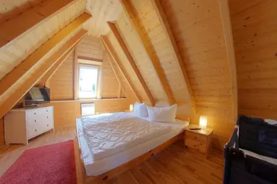 Ein Bett oder Betten in einem Zimmer der Unterkunft SV4 Wittsand 5