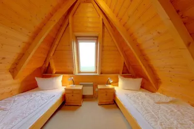 Ein Bett oder Betten in einem Zimmer der Unterkunft SV4 Tegeler Plate 28