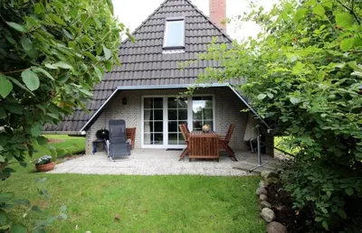 Ein Garten an der Unterkunft SV2 Eversand 8