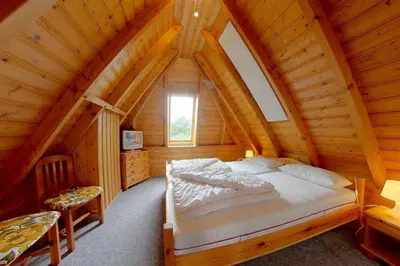 Ein Bett oder Betten in einem Zimmer der Unterkunft SV2 Opi-Huck 28