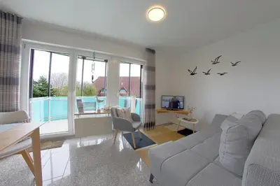 TV/Unterhaltungsangebot in der Unterkunft Haus Borkum De lütte Stuuv
