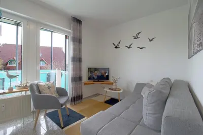 TV/Unterhaltungsangebot in der Unterkunft Haus Borkum De lütte Stuuv